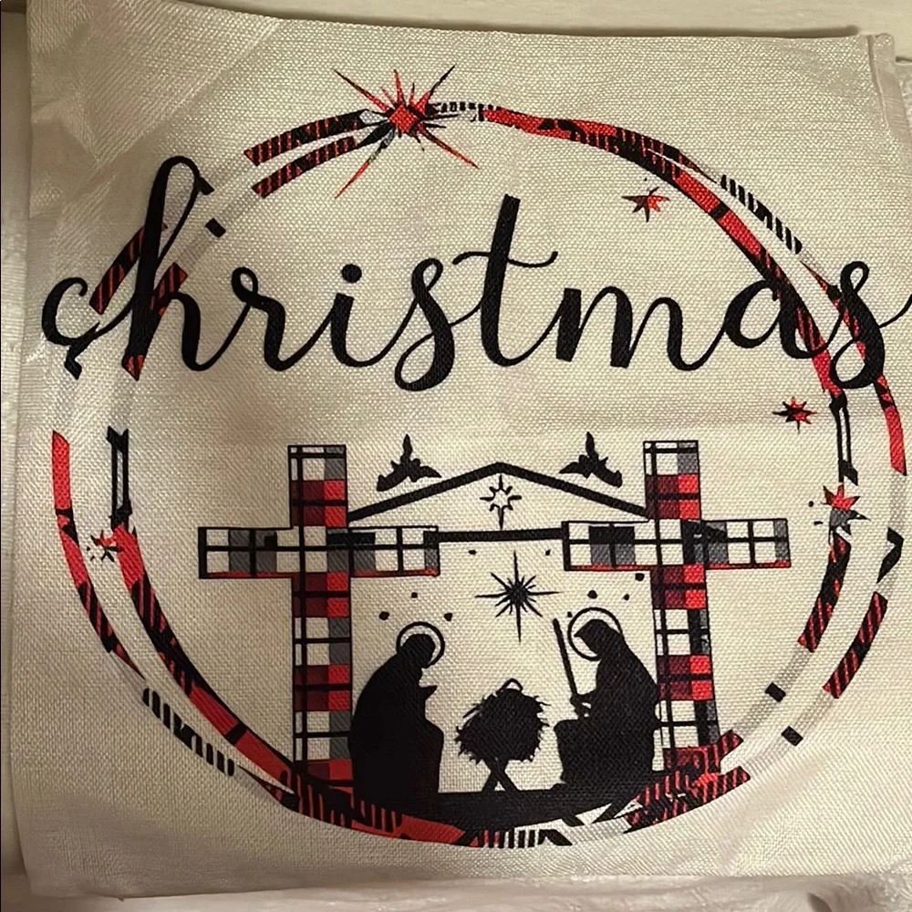 8 Assorted Holiday Throw pillow covers NWOT